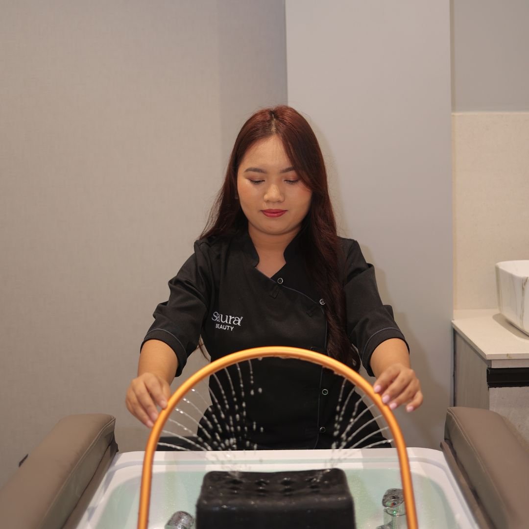 Saura salon work Guwahati